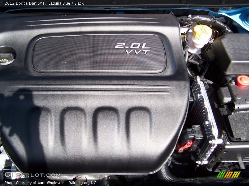 Laguna Blue / Black 2013 Dodge Dart SXT
