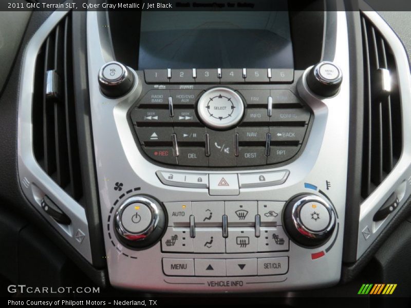 Cyber Gray Metallic / Jet Black 2011 GMC Terrain SLT