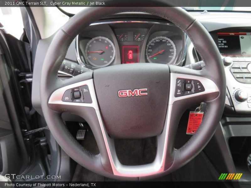 Cyber Gray Metallic / Jet Black 2011 GMC Terrain SLT