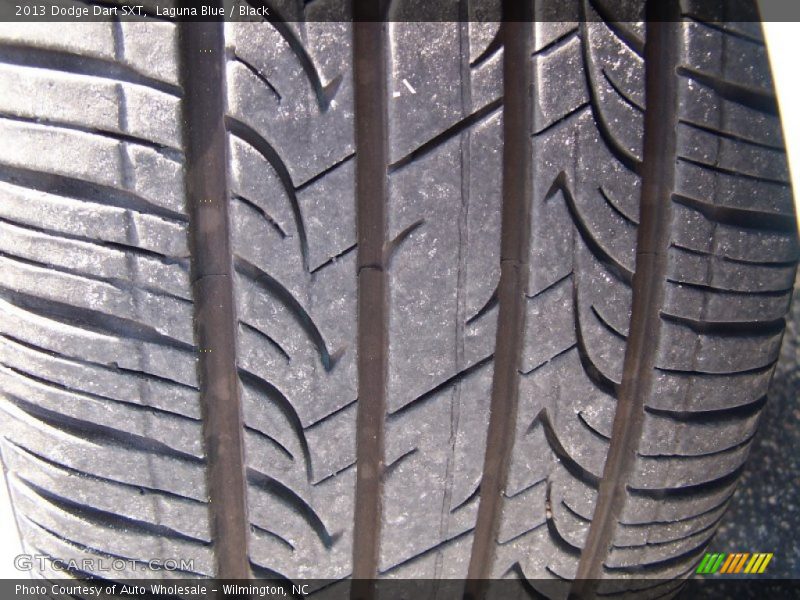 Laguna Blue / Black 2013 Dodge Dart SXT