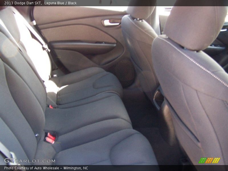 Laguna Blue / Black 2013 Dodge Dart SXT