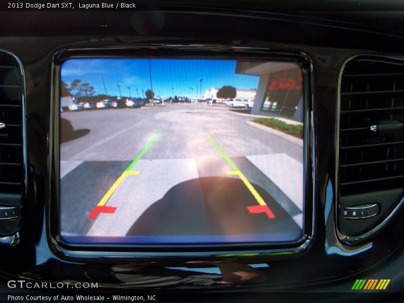 Laguna Blue / Black 2013 Dodge Dart SXT