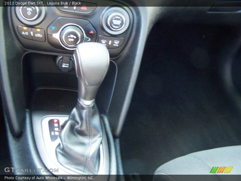 Laguna Blue / Black 2013 Dodge Dart SXT