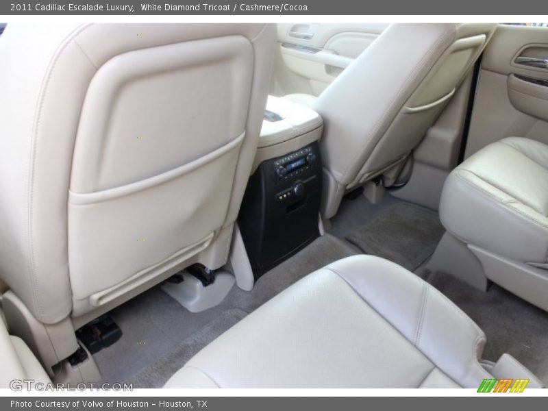 White Diamond Tricoat / Cashmere/Cocoa 2011 Cadillac Escalade Luxury