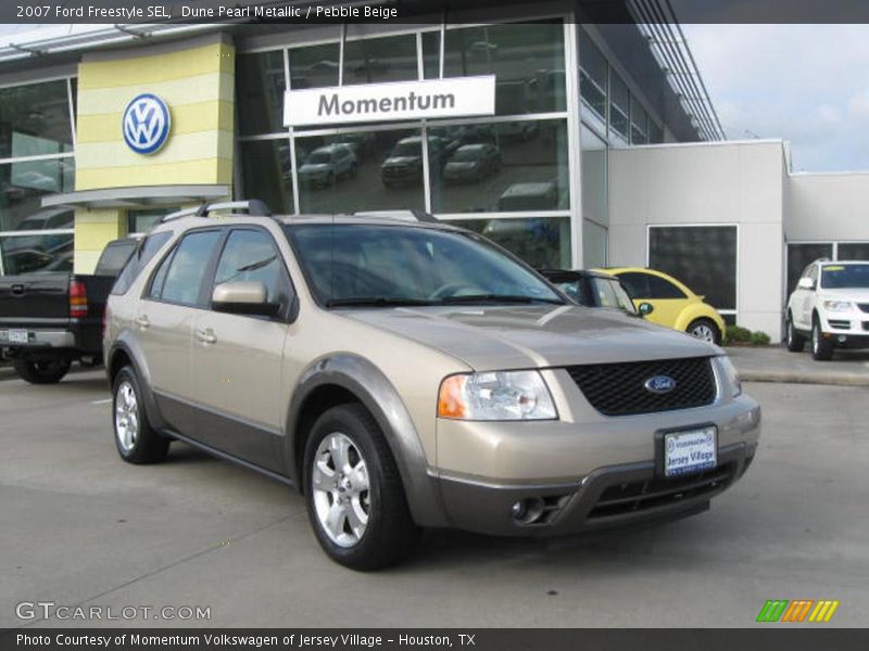 Dune Pearl Metallic / Pebble Beige 2007 Ford Freestyle SEL