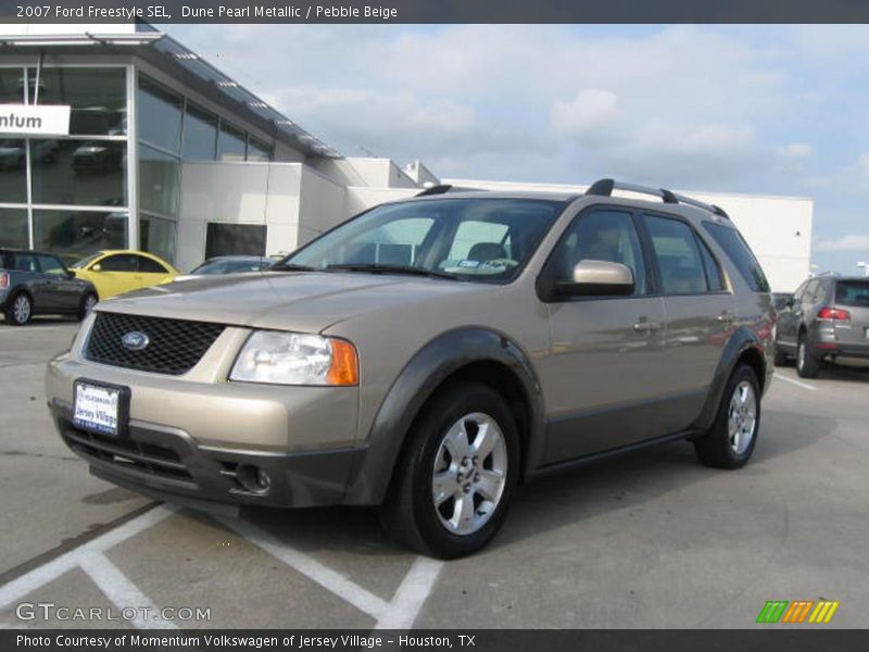 Dune Pearl Metallic / Pebble Beige 2007 Ford Freestyle SEL