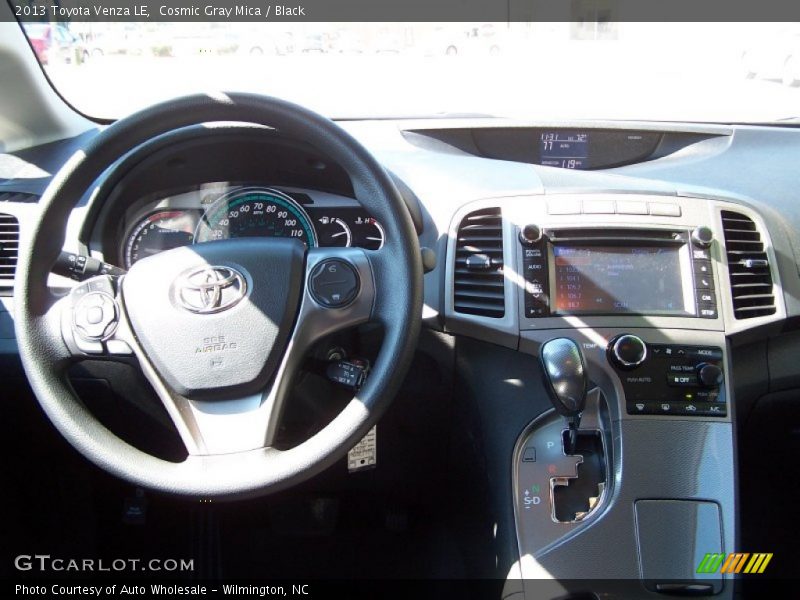 Cosmic Gray Mica / Black 2013 Toyota Venza LE