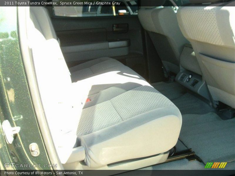 Spruce Green Mica / Graphite Gray 2011 Toyota Tundra CrewMax