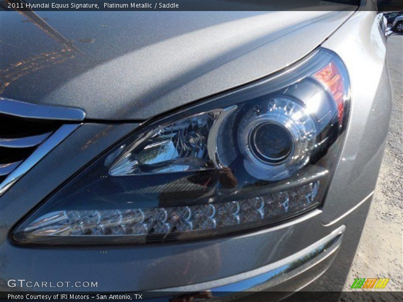 Platinum Metallic / Saddle 2011 Hyundai Equus Signature