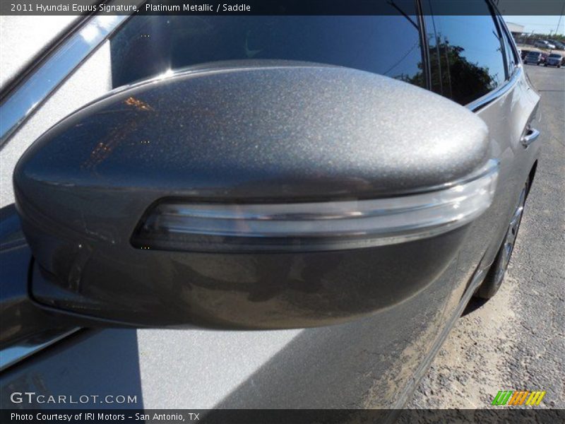 Platinum Metallic / Saddle 2011 Hyundai Equus Signature