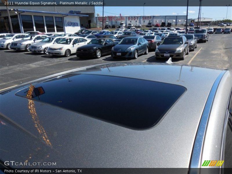 Platinum Metallic / Saddle 2011 Hyundai Equus Signature