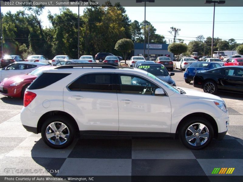 Summit White / Jet Black 2012 Chevrolet Equinox LT