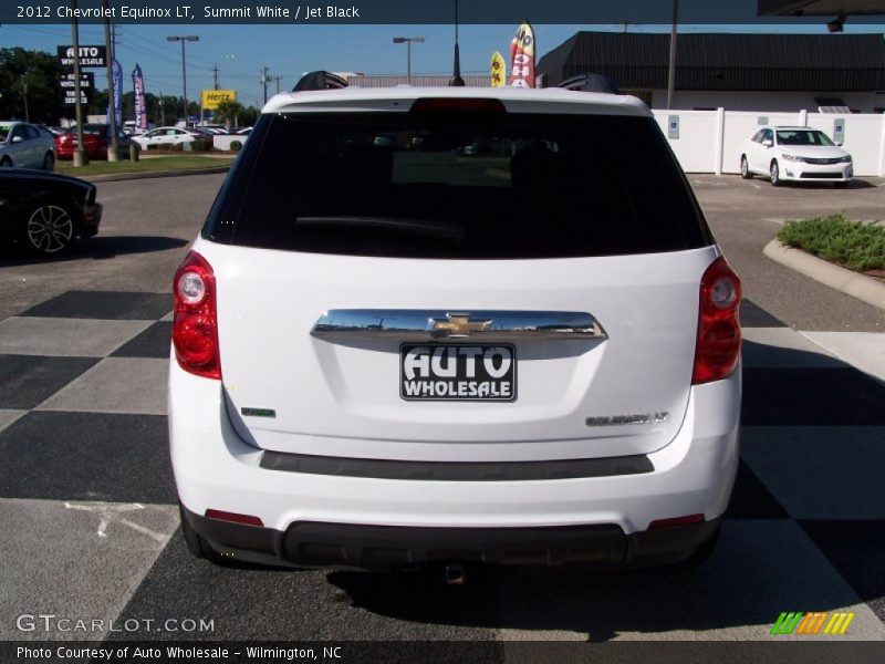 Summit White / Jet Black 2012 Chevrolet Equinox LT