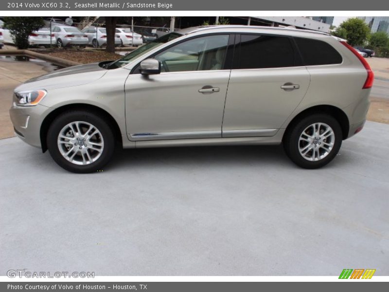 Seashell Metallic / Sandstone Beige 2014 Volvo XC60 3.2