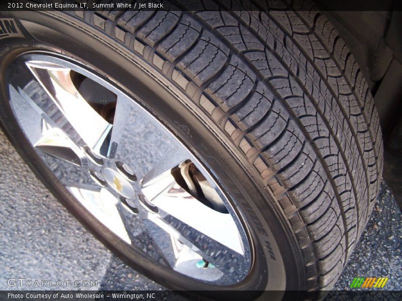 Summit White / Jet Black 2012 Chevrolet Equinox LT