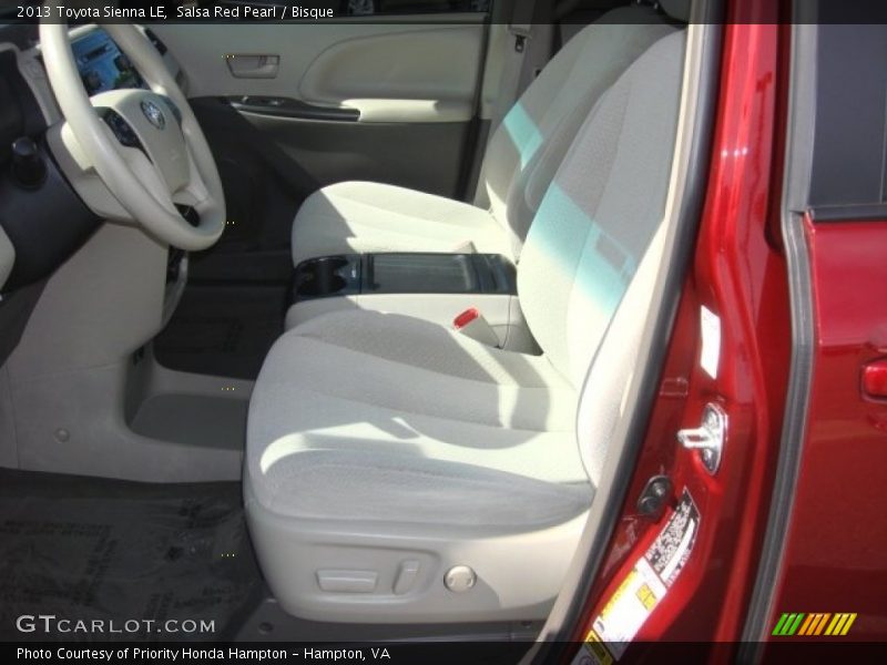 Salsa Red Pearl / Bisque 2013 Toyota Sienna LE