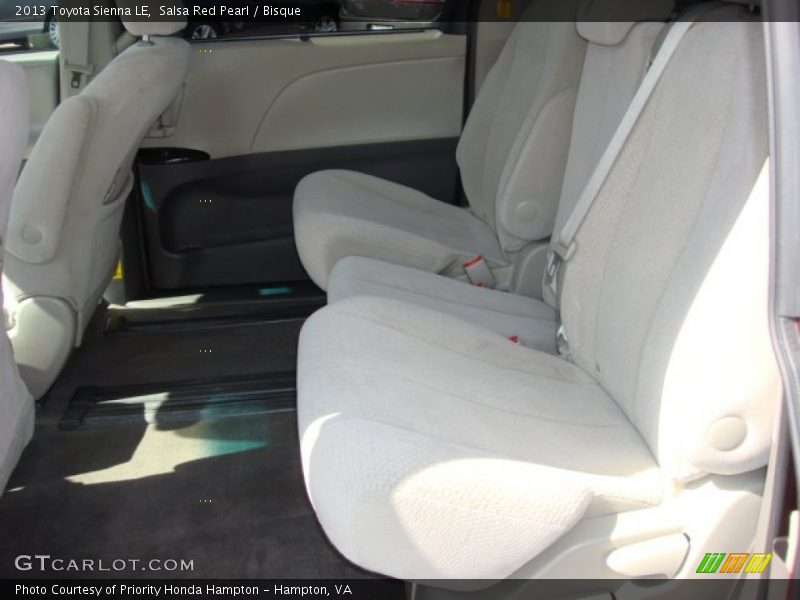 Salsa Red Pearl / Bisque 2013 Toyota Sienna LE