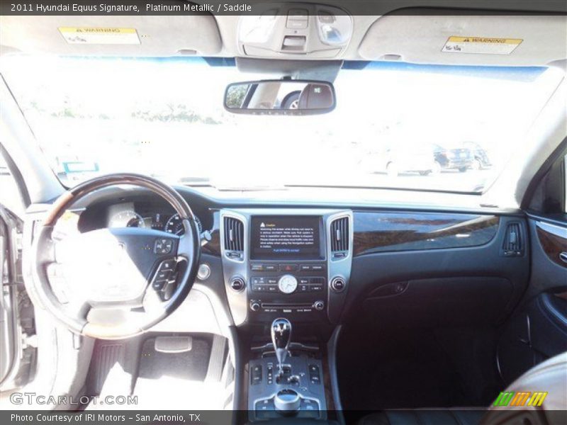 Platinum Metallic / Saddle 2011 Hyundai Equus Signature