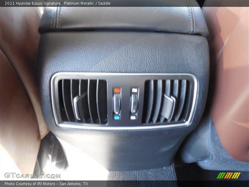 Platinum Metallic / Saddle 2011 Hyundai Equus Signature