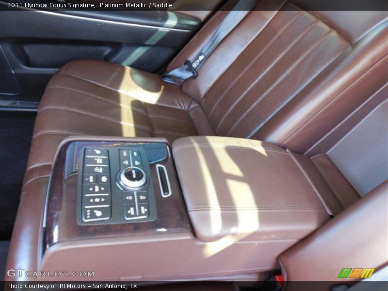 Platinum Metallic / Saddle 2011 Hyundai Equus Signature