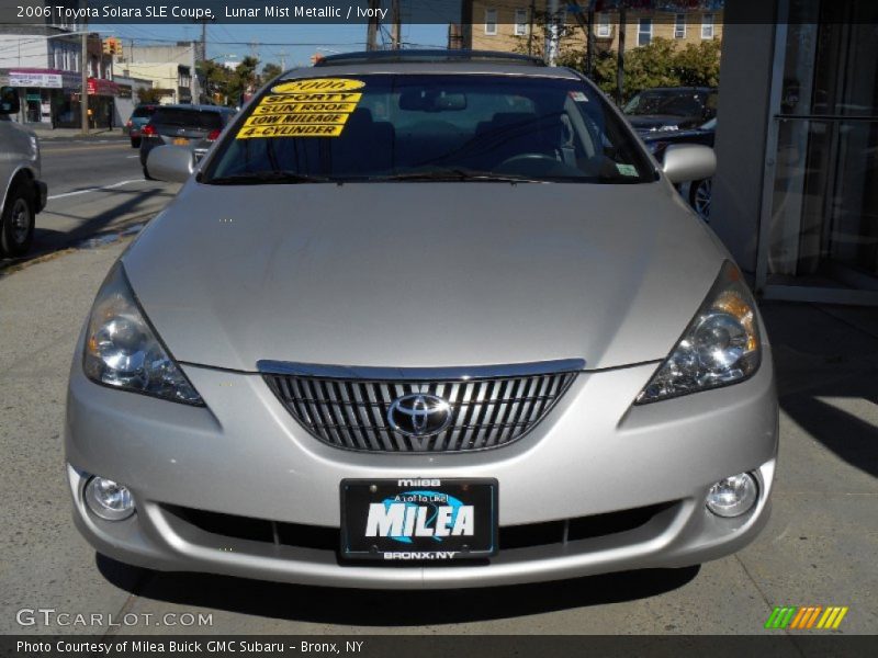 Lunar Mist Metallic / Ivory 2006 Toyota Solara SLE Coupe
