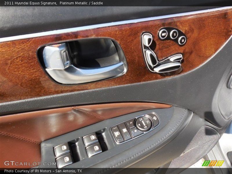 Platinum Metallic / Saddle 2011 Hyundai Equus Signature