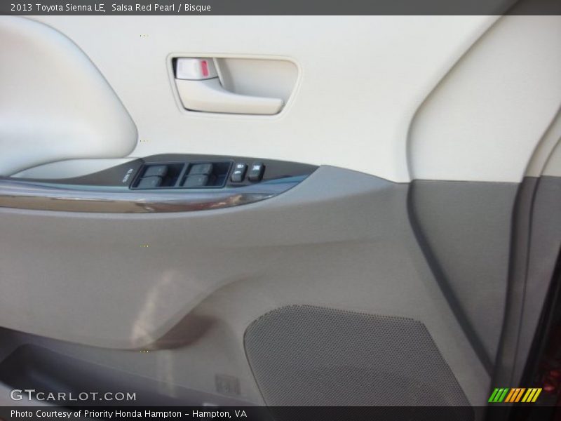 Salsa Red Pearl / Bisque 2013 Toyota Sienna LE