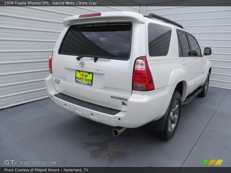 Natural White / Stone Gray 2008 Toyota 4Runner SR5