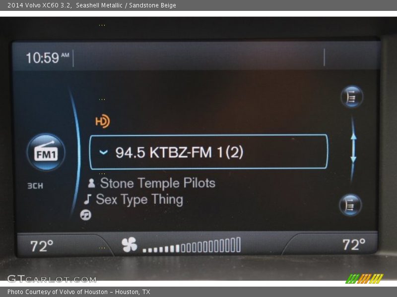 Seashell Metallic / Sandstone Beige 2014 Volvo XC60 3.2