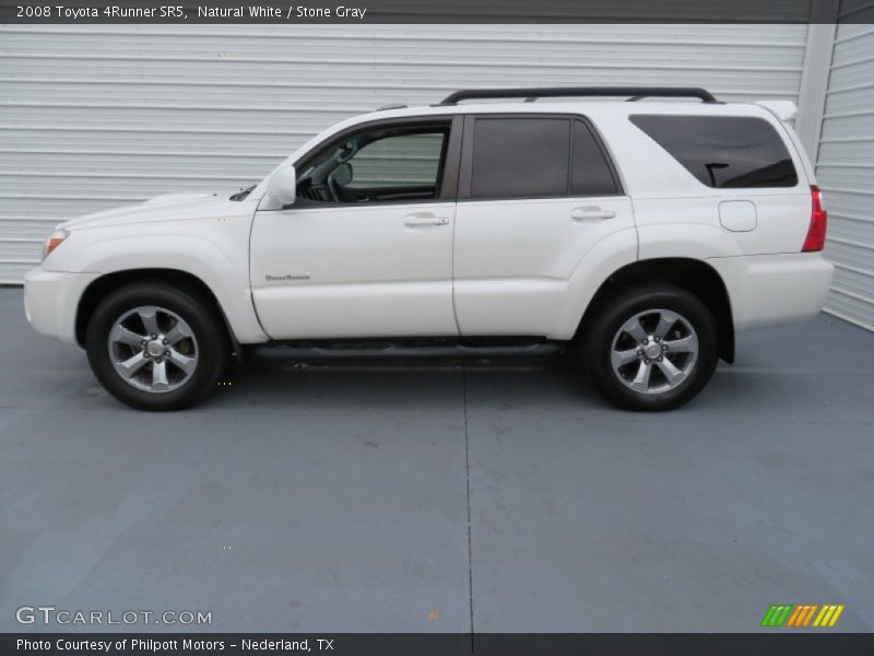 Natural White / Stone Gray 2008 Toyota 4Runner SR5