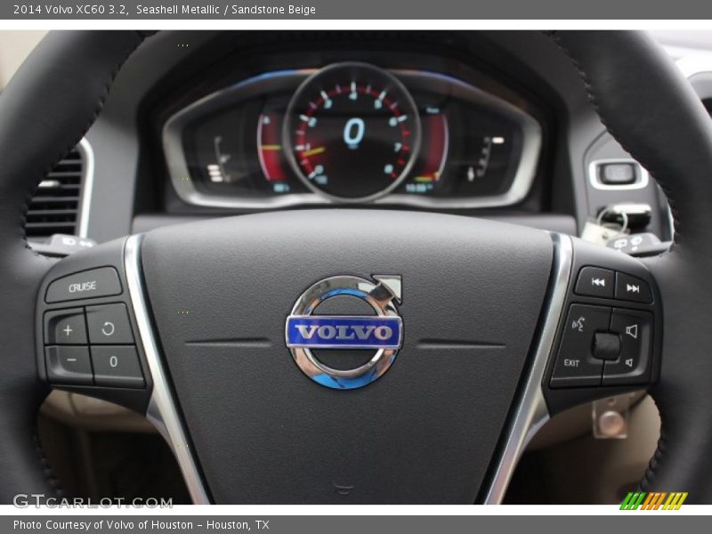 Seashell Metallic / Sandstone Beige 2014 Volvo XC60 3.2