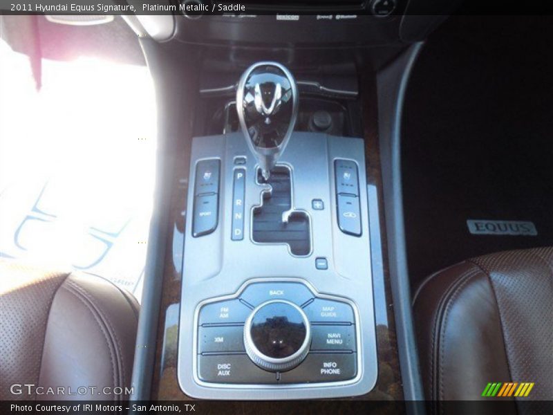 Platinum Metallic / Saddle 2011 Hyundai Equus Signature