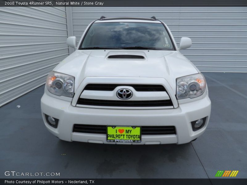 Natural White / Stone Gray 2008 Toyota 4Runner SR5