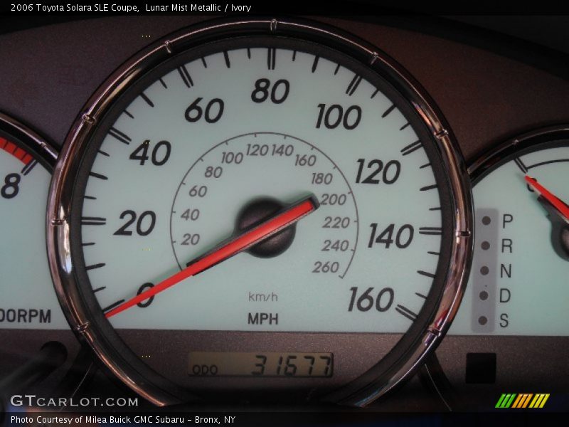 Lunar Mist Metallic / Ivory 2006 Toyota Solara SLE Coupe