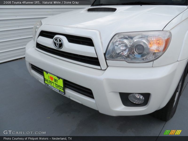 Natural White / Stone Gray 2008 Toyota 4Runner SR5
