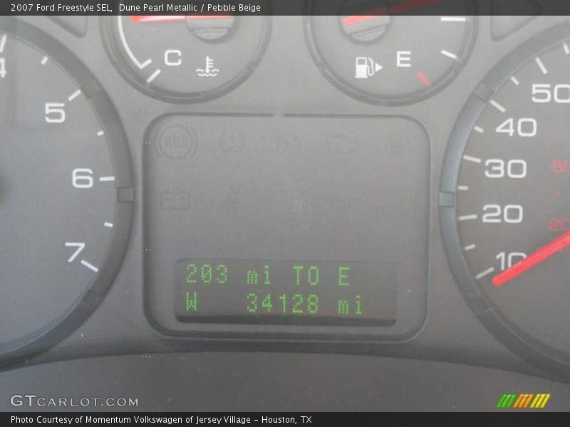 Dune Pearl Metallic / Pebble Beige 2007 Ford Freestyle SEL