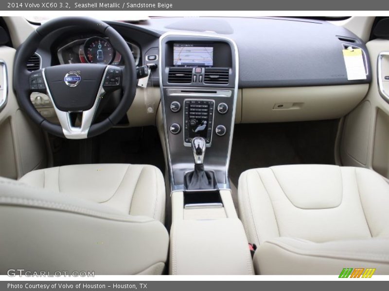 Seashell Metallic / Sandstone Beige 2014 Volvo XC60 3.2