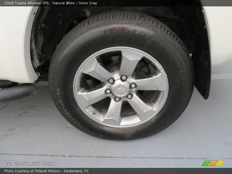 Natural White / Stone Gray 2008 Toyota 4Runner SR5