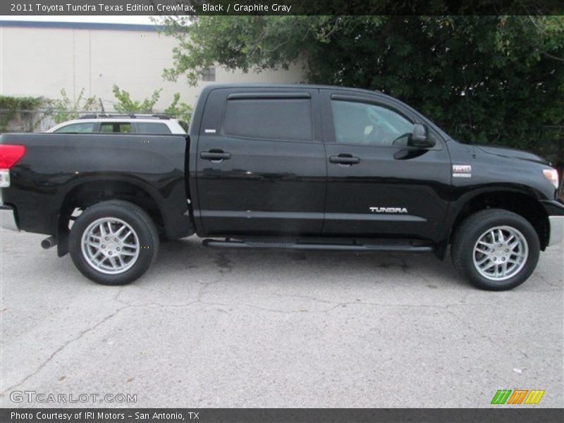 Black / Graphite Gray 2011 Toyota Tundra Texas Edition CrewMax