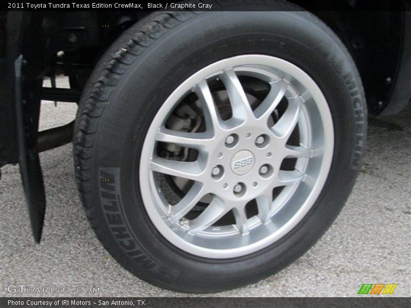 Black / Graphite Gray 2011 Toyota Tundra Texas Edition CrewMax