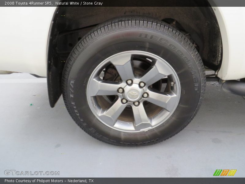 Natural White / Stone Gray 2008 Toyota 4Runner SR5