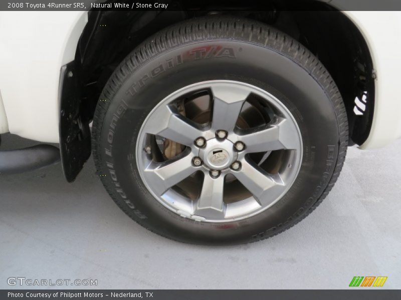 Natural White / Stone Gray 2008 Toyota 4Runner SR5