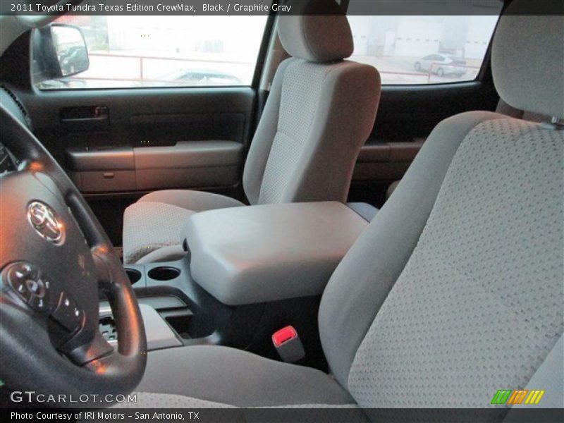 Black / Graphite Gray 2011 Toyota Tundra Texas Edition CrewMax