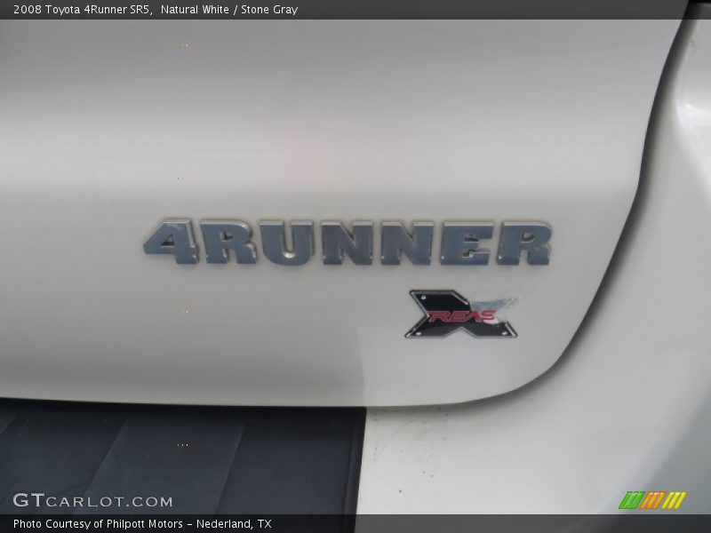 Natural White / Stone Gray 2008 Toyota 4Runner SR5
