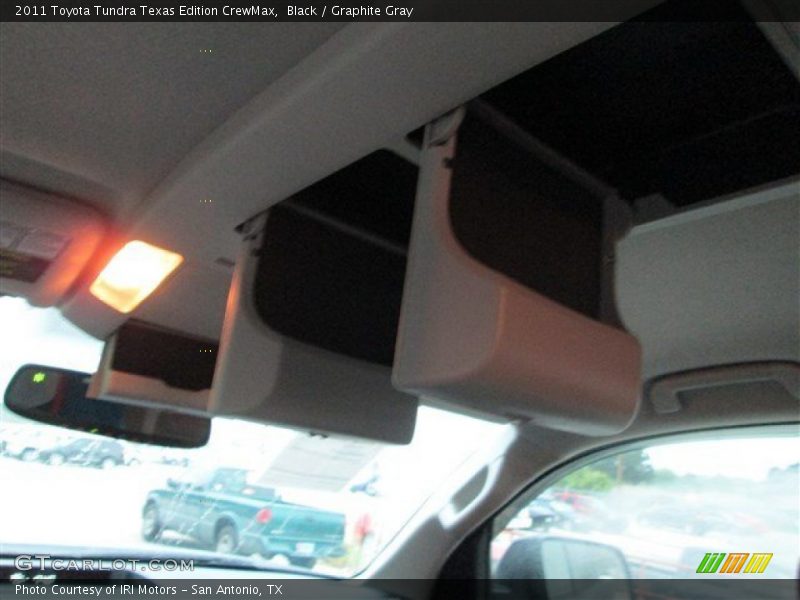 Black / Graphite Gray 2011 Toyota Tundra Texas Edition CrewMax