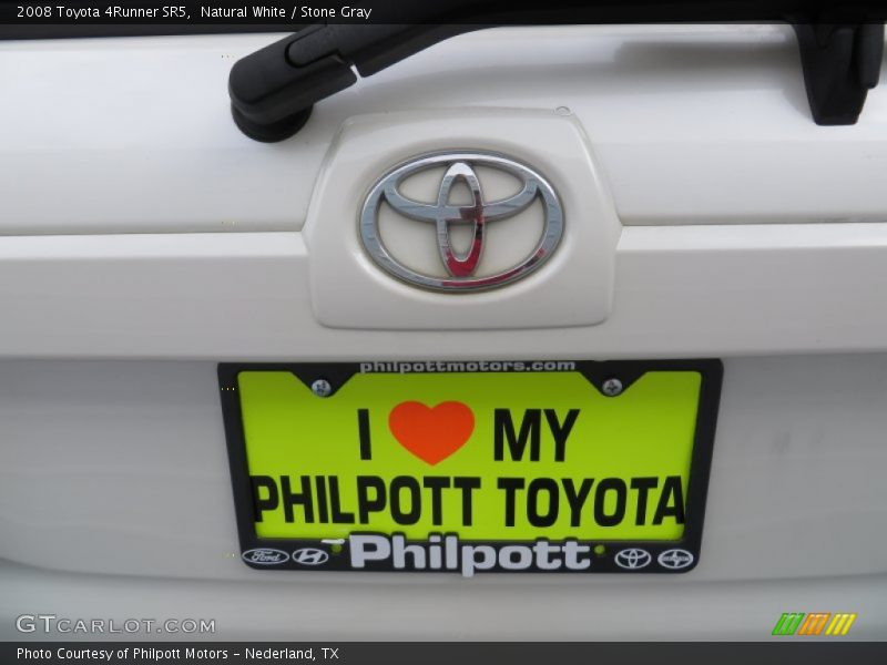 Natural White / Stone Gray 2008 Toyota 4Runner SR5