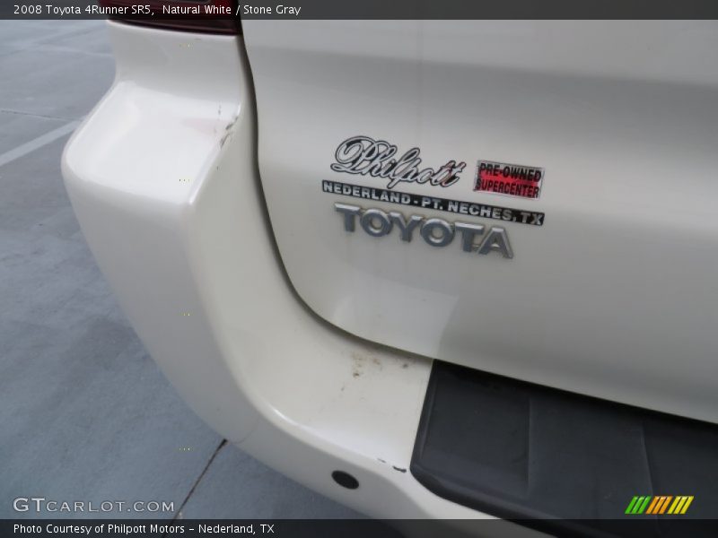 Natural White / Stone Gray 2008 Toyota 4Runner SR5