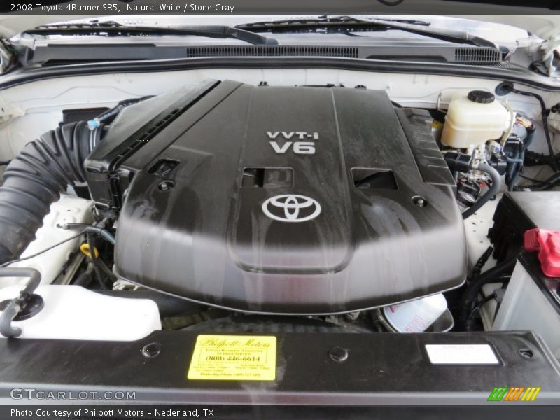 Natural White / Stone Gray 2008 Toyota 4Runner SR5