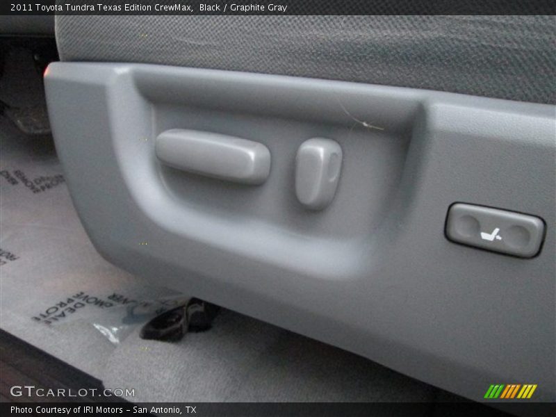 Black / Graphite Gray 2011 Toyota Tundra Texas Edition CrewMax