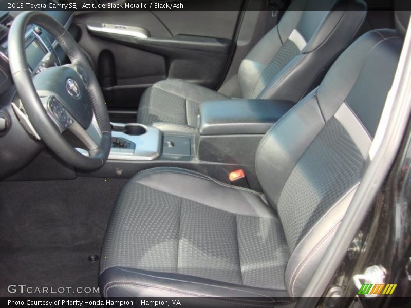 Attitude Black Metallic / Black/Ash 2013 Toyota Camry SE